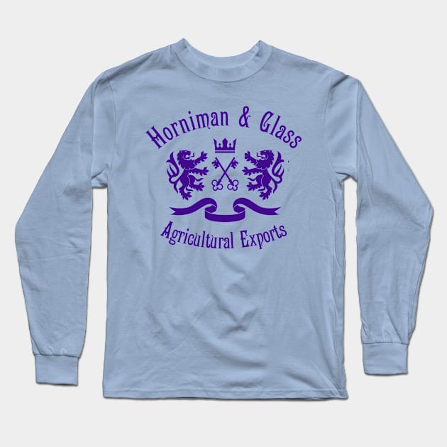 Horniman & Glass Agricultural Exports (The Gentlemen) Long Sleeve T-Shirt by jrotem